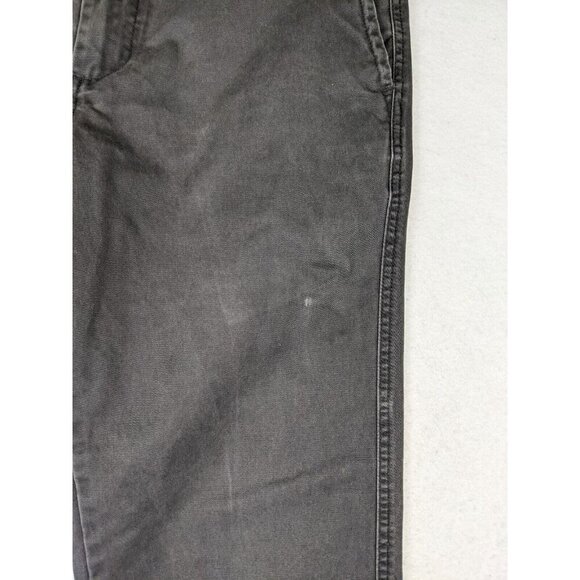 JOSEPH ABBOUD - MEN'S GRAY FLAT FRONT CHINO PANTS - SIZE 33X28 - FLAWS - Picture 5 of 12